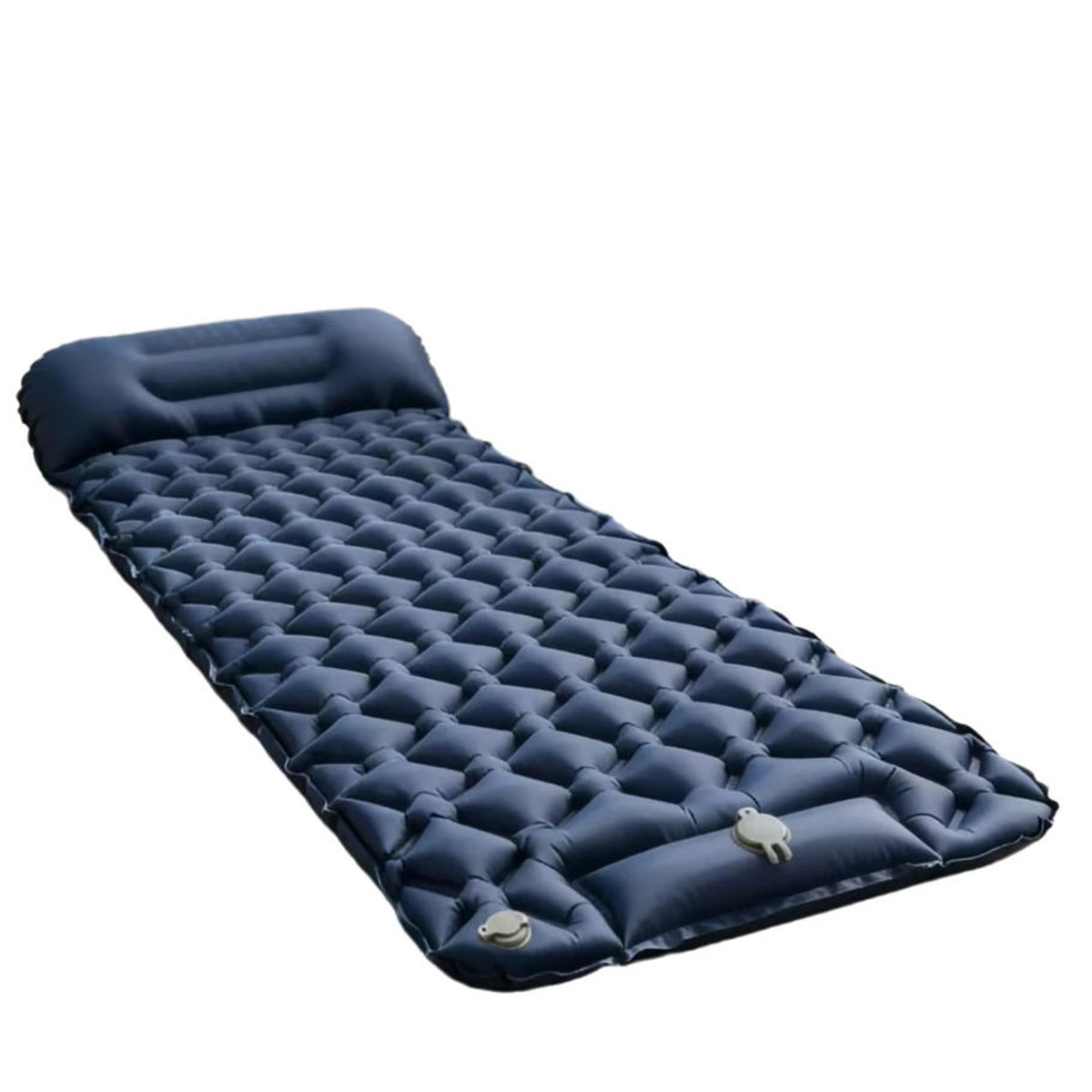 Outdoor Activities In Camping - Automatic inflating mattress for outdoor camping