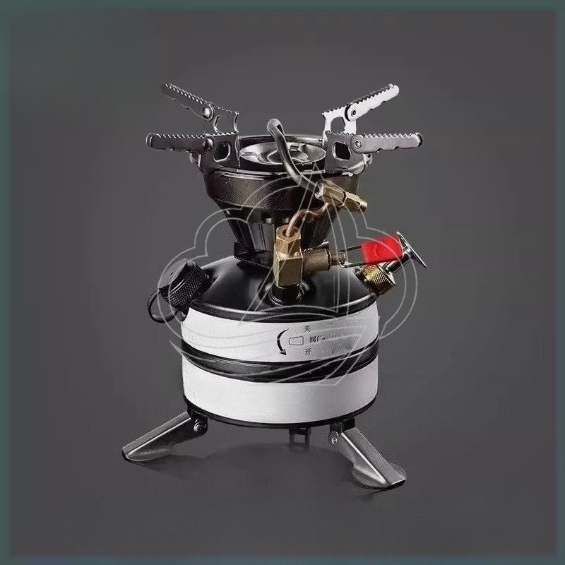 Outdoor Camping Kit - All-in-One Portable Camping Stove Kit Multi-Fuel