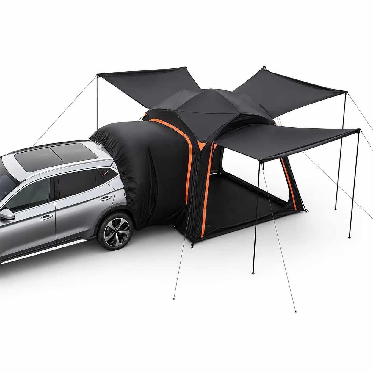 Outdoor Camping Tent Waterproof - Universal SUV Tail Rear Tent One