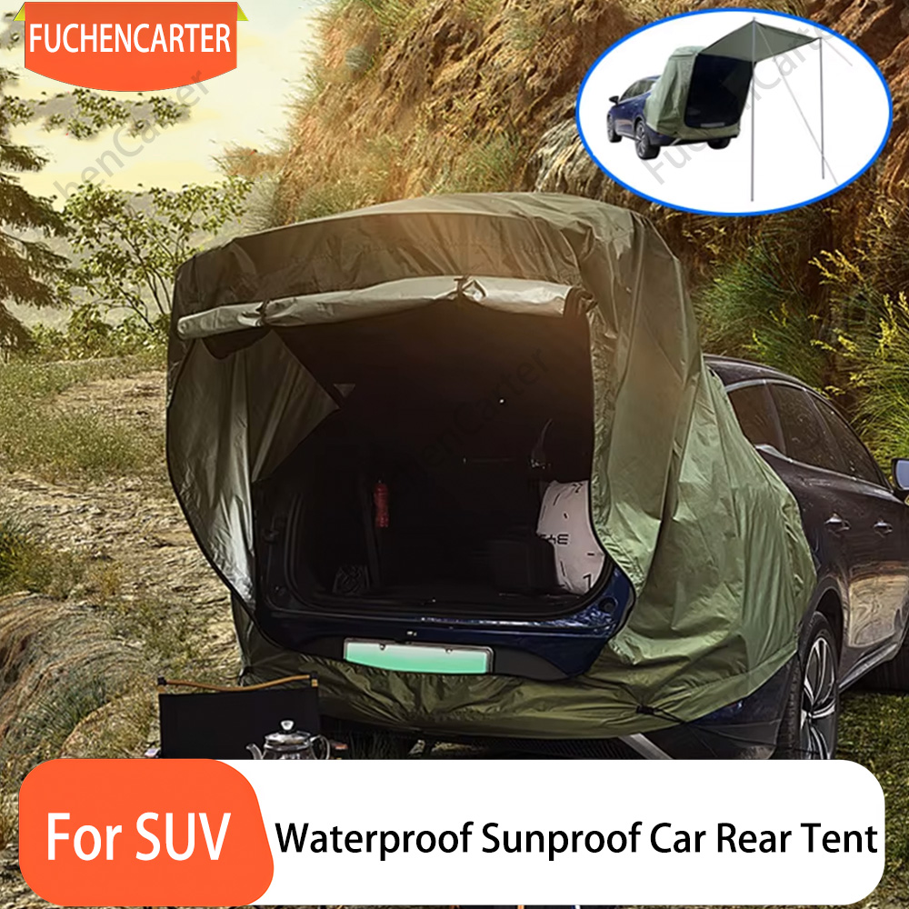 Outdoor Camping Car Tail Tent - Outdoor Camping Picnic SUV Tailgate Tent