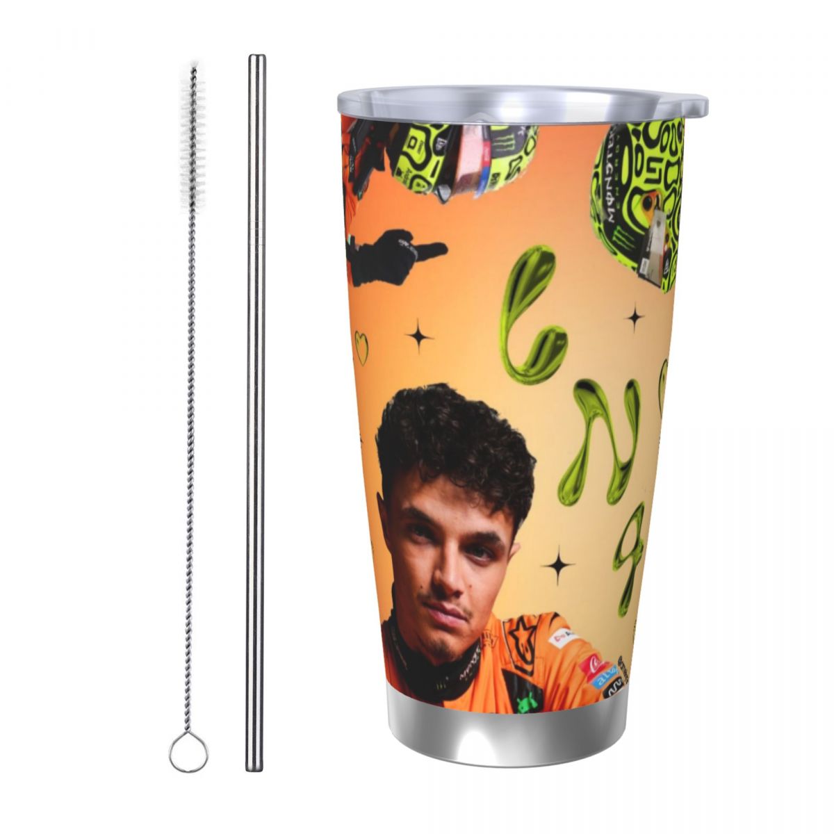 Vacuum Insulated Flask - Lando Norris 20oz Stainless Steel Insulated