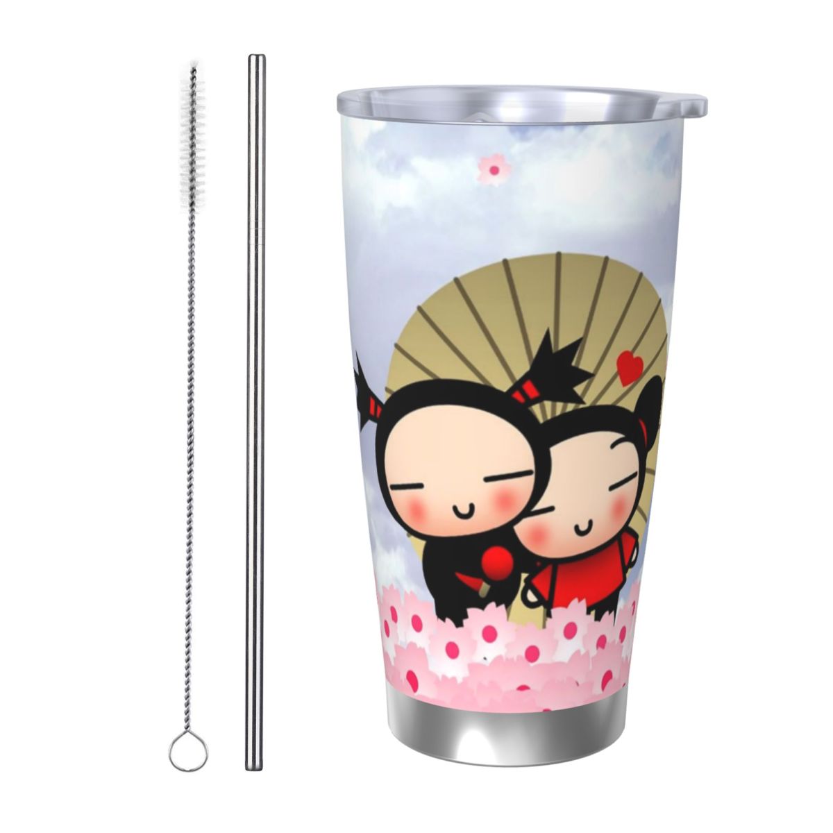 Cute Cartoon Pucca 20oz Stainl - đánh giá và giá Vacuum Insulated Flask
