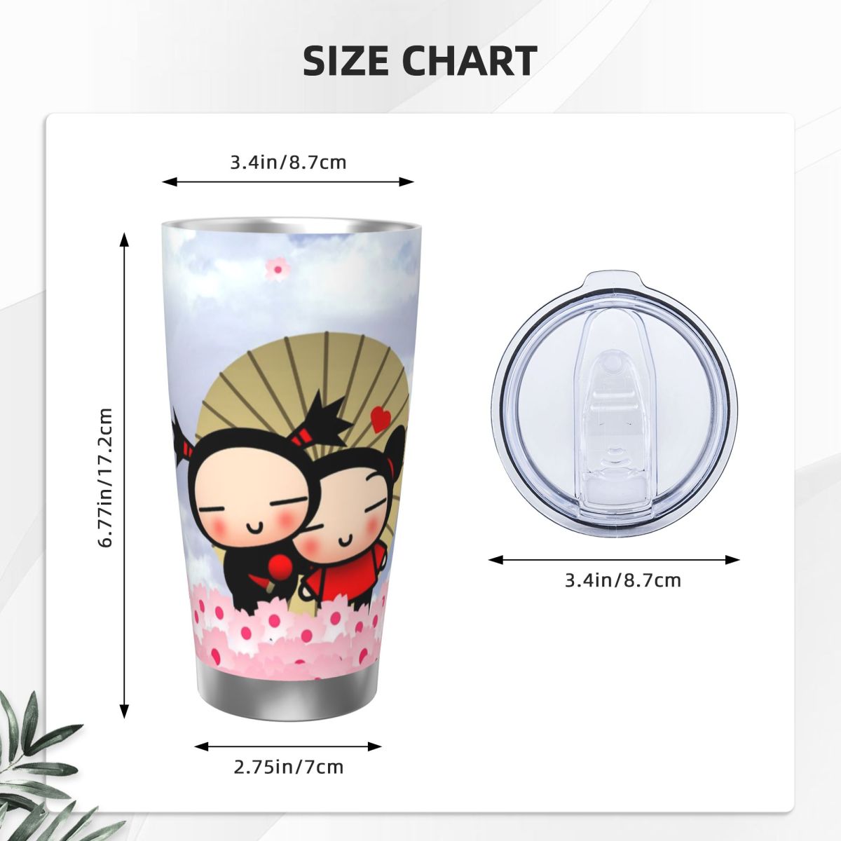 Cute Cartoon Pucca 20oz Stainl - đánh giá và giá Vacuum Insulated Flask