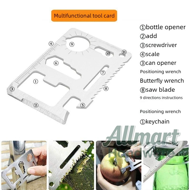 Multi functional portable EDC  - đánh giá và giá Outdoor Camping Kit