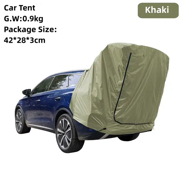 Outdoor Rainproof Canopy Roof  - đánh giá và giá Outdoor Camping Car Tail Tent