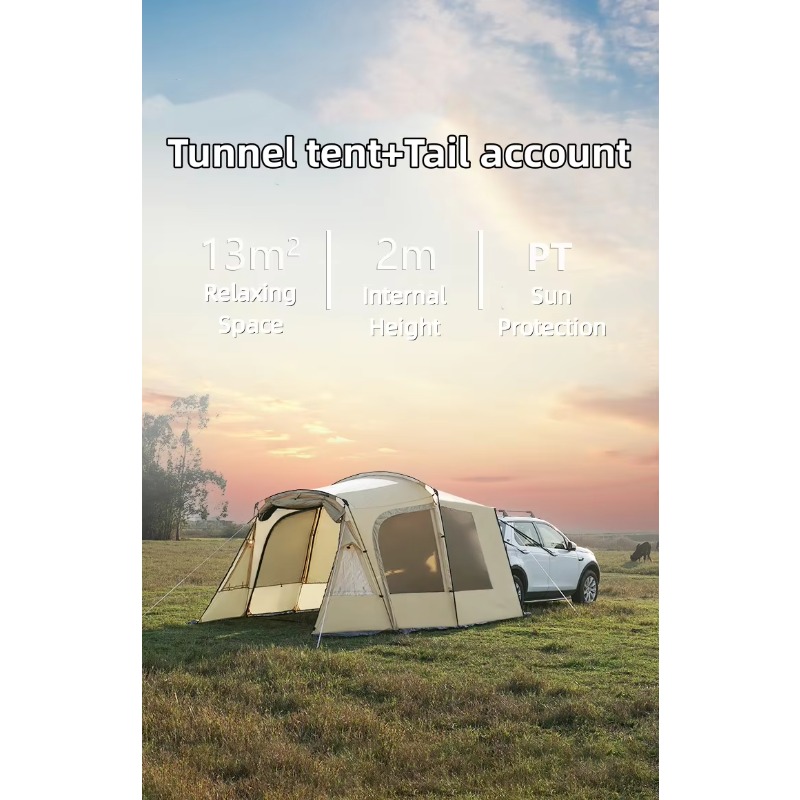 Tent Factory Customized Outdoo - đánh giá và giá Outdoor Camping Car Tail Tent