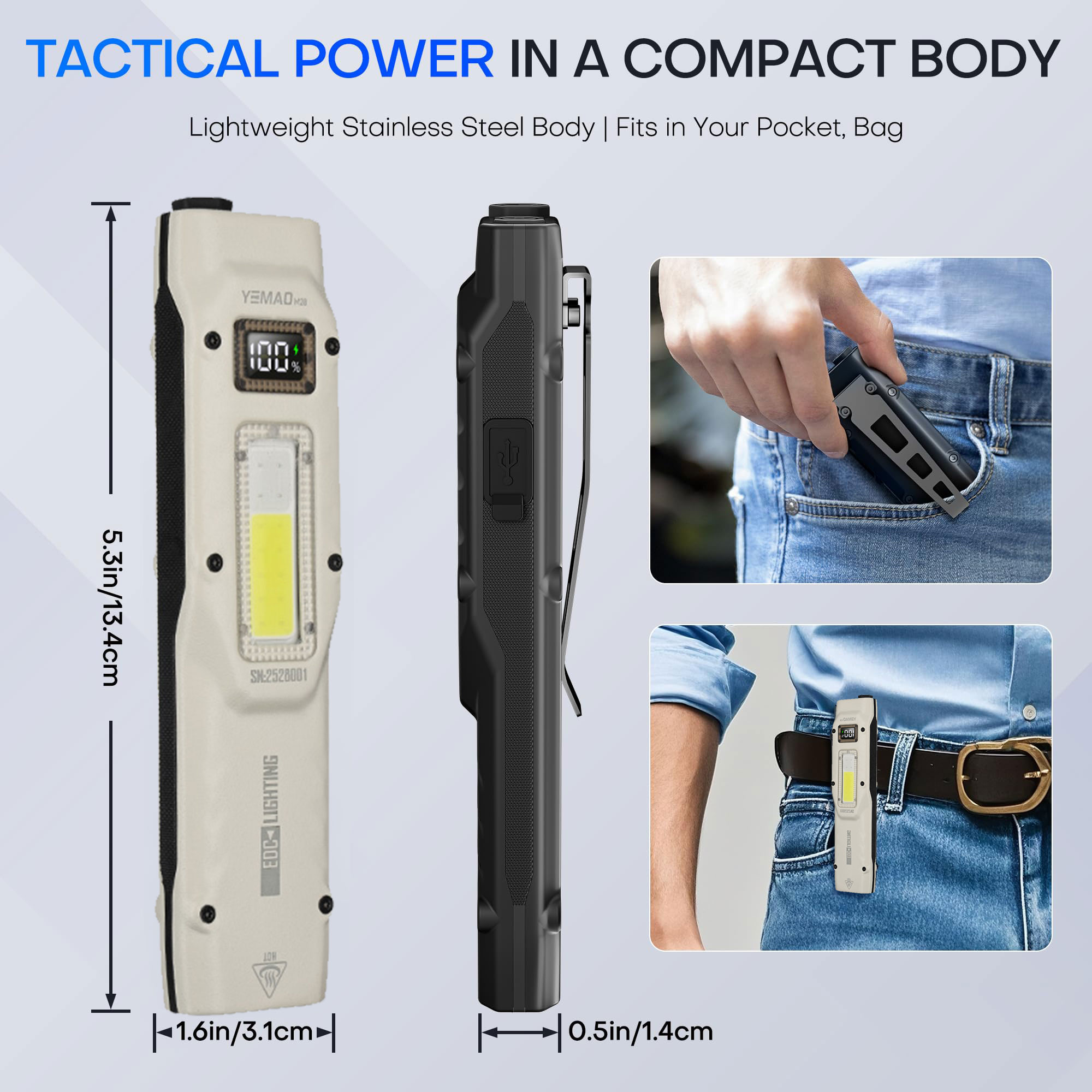 Portable 880LM YEMAO M28 Ultra - đánh giá và giá Outdoor Camping Accessories