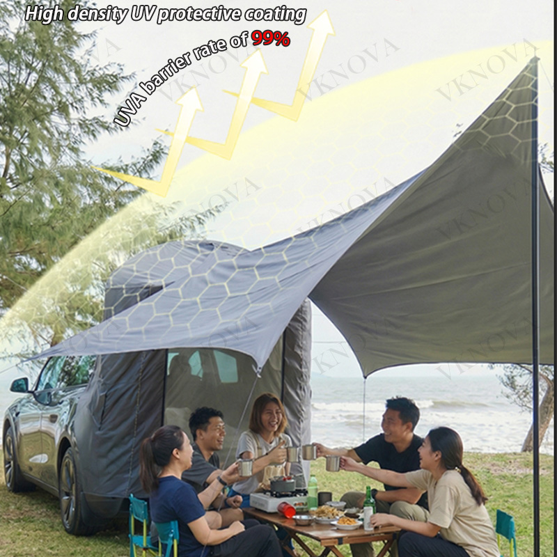 For Tesla Model Y Camping Car  - đánh giá và giá Outdoor Camping Car Tail Tent