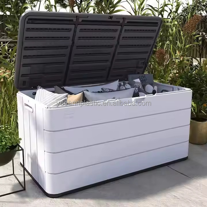 Plastic Outdoor Patio Furnitur - đánh giá và giá Outdoor Camping Storage Box