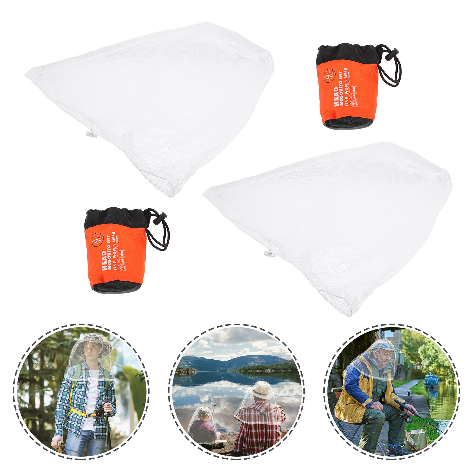 2Pcs Mosquito Proof Head Net M - đánh giá và giá Outdoor Activities In Camping