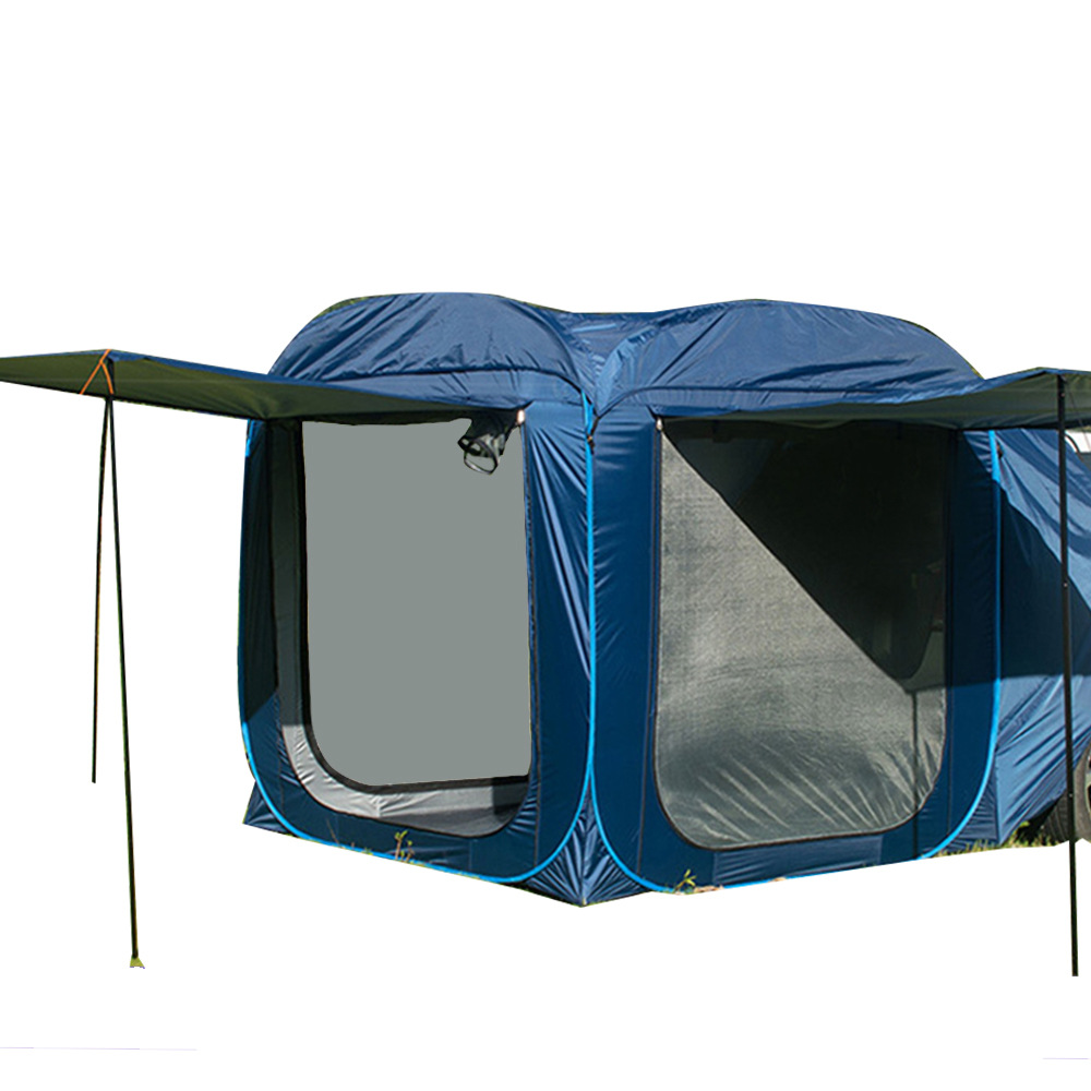 Factory Manufacturer 4 Person  - đánh giá và giá Outdoor Camping Car Tail Tent