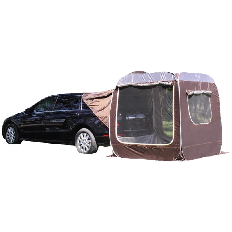 Factory Manufacturer 4 Person  - đánh giá và giá Outdoor Camping Car Tail Tent