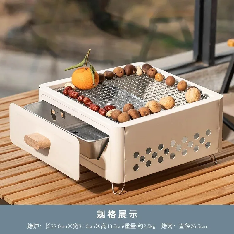 Portable BBQ Charcoal Grill Mi - đánh giá và giá Outdoor Camping Kit