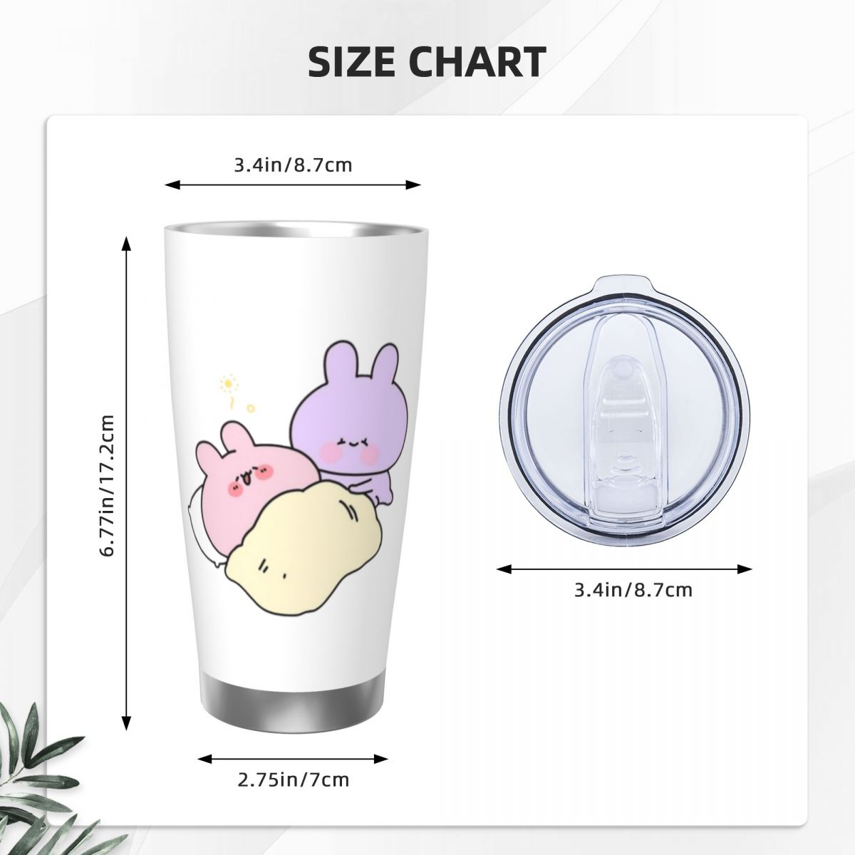 Asamimichaan Cute Asamimi 20oz - đánh giá và giá Vacuum Insulated Flask
