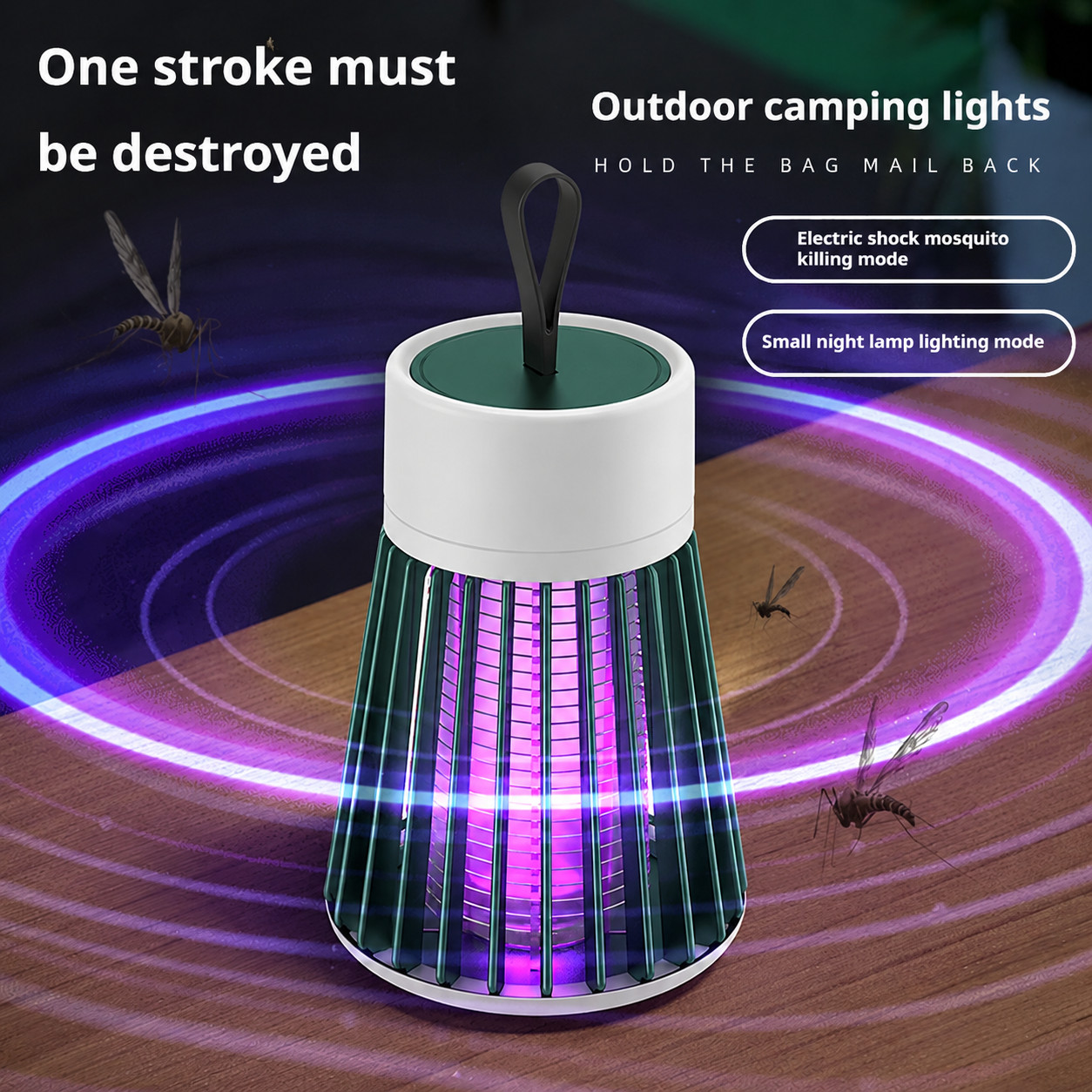 Electric Mosquito Killer Lamp  - đánh giá và giá Outdoor Camping Adventure Lamp
