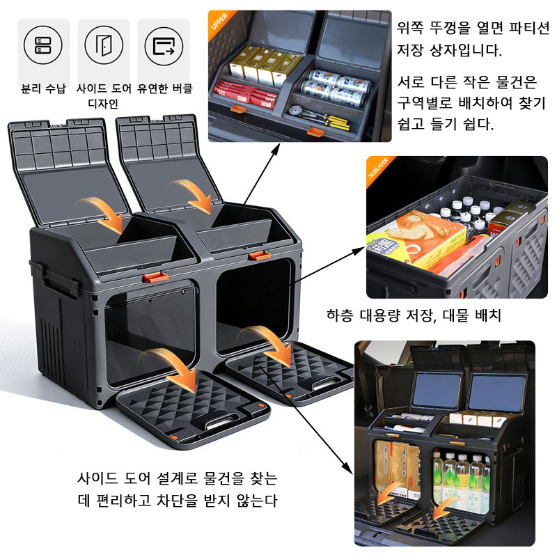 Upgraded Sloping Car Trunk Sto - đánh giá và giá Outdoor Camping Storage Box