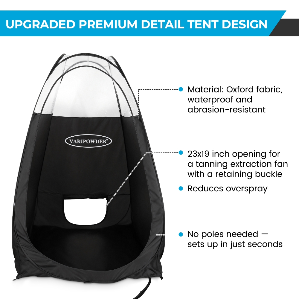 Black Spray Tanning Tent Porta - đánh giá và giá Outdoor Camping Toilet Tent