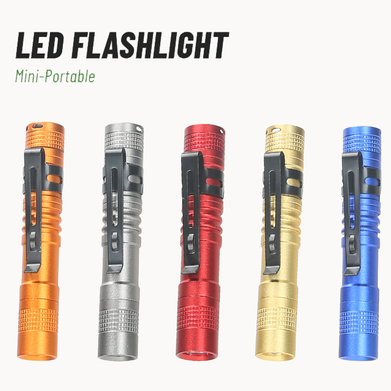 Portable Mini LED Pen Flashlig - đánh giá và giá Outdoor Camping Adventure Lamp