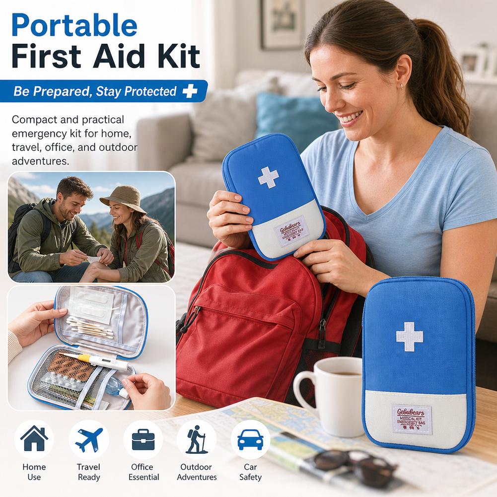 Large Capacity Portable First  - đánh giá và giá Outdoor Camping Accessories