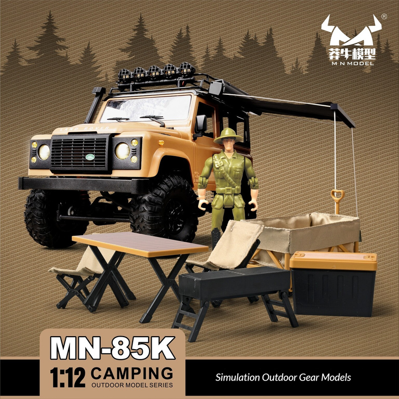 Mn Model Mn-85k 1:12 Scale Sim - đánh giá và giá Outdoor Camping Kit