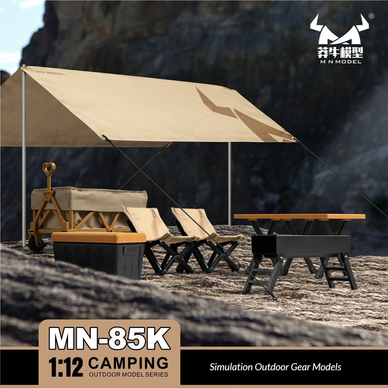 Mn Model Mn-85k 1:12 Scale Sim - đánh giá và giá Outdoor Camping Kit