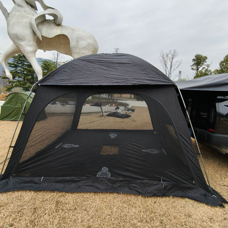 6-Person SUV Camping Tent with - đánh giá và giá Outdoor Camping Car Tail Tent