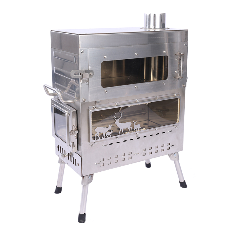 Premium Stainless Steel Wood B - đánh giá và giá Outdoor Camping Wood Burning Stove