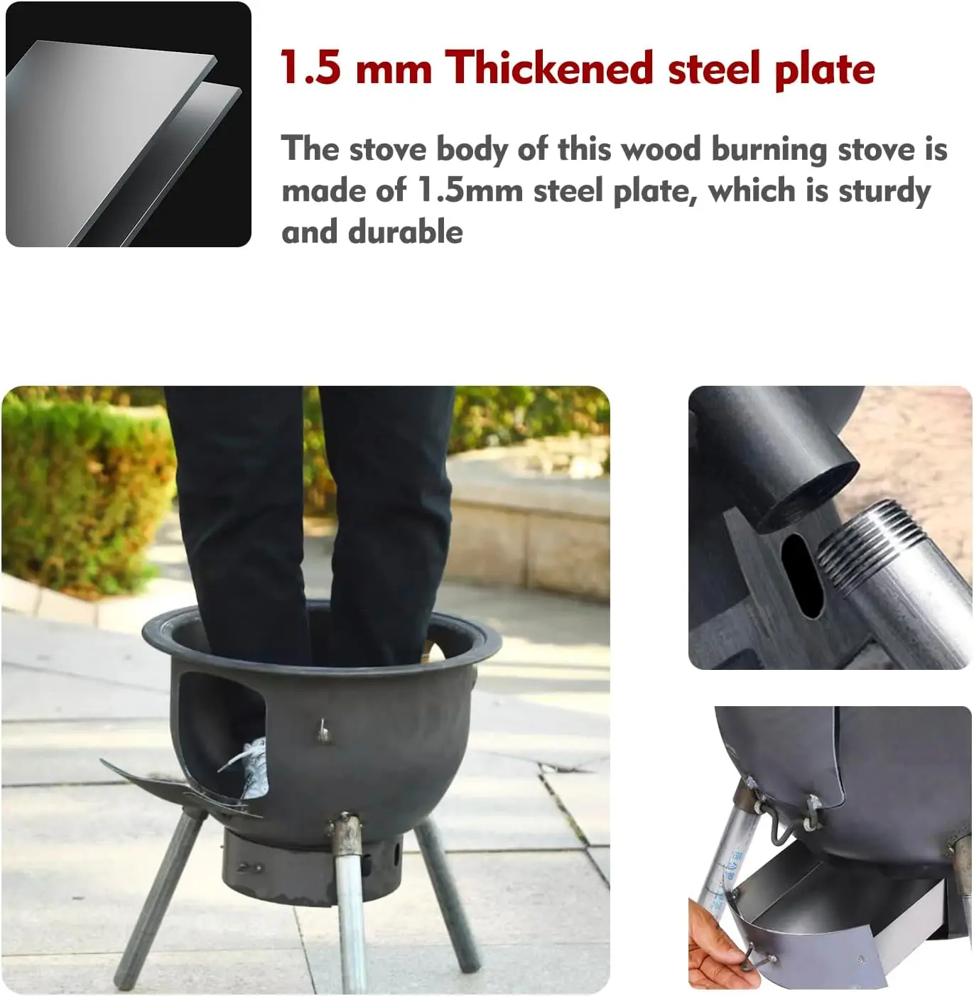Multifunction Wood Burning Sto - đánh giá và giá Outdoor Camping Wood Burning Stove