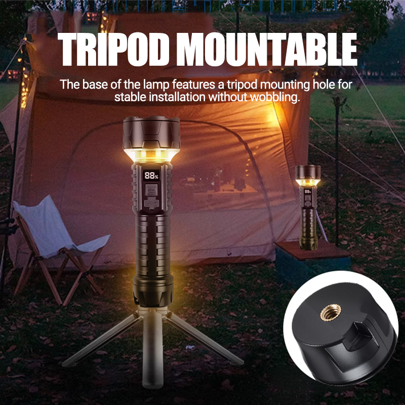 COB LED Flashlight Rechargeabl - đánh giá và giá Outdoor Camping Lights