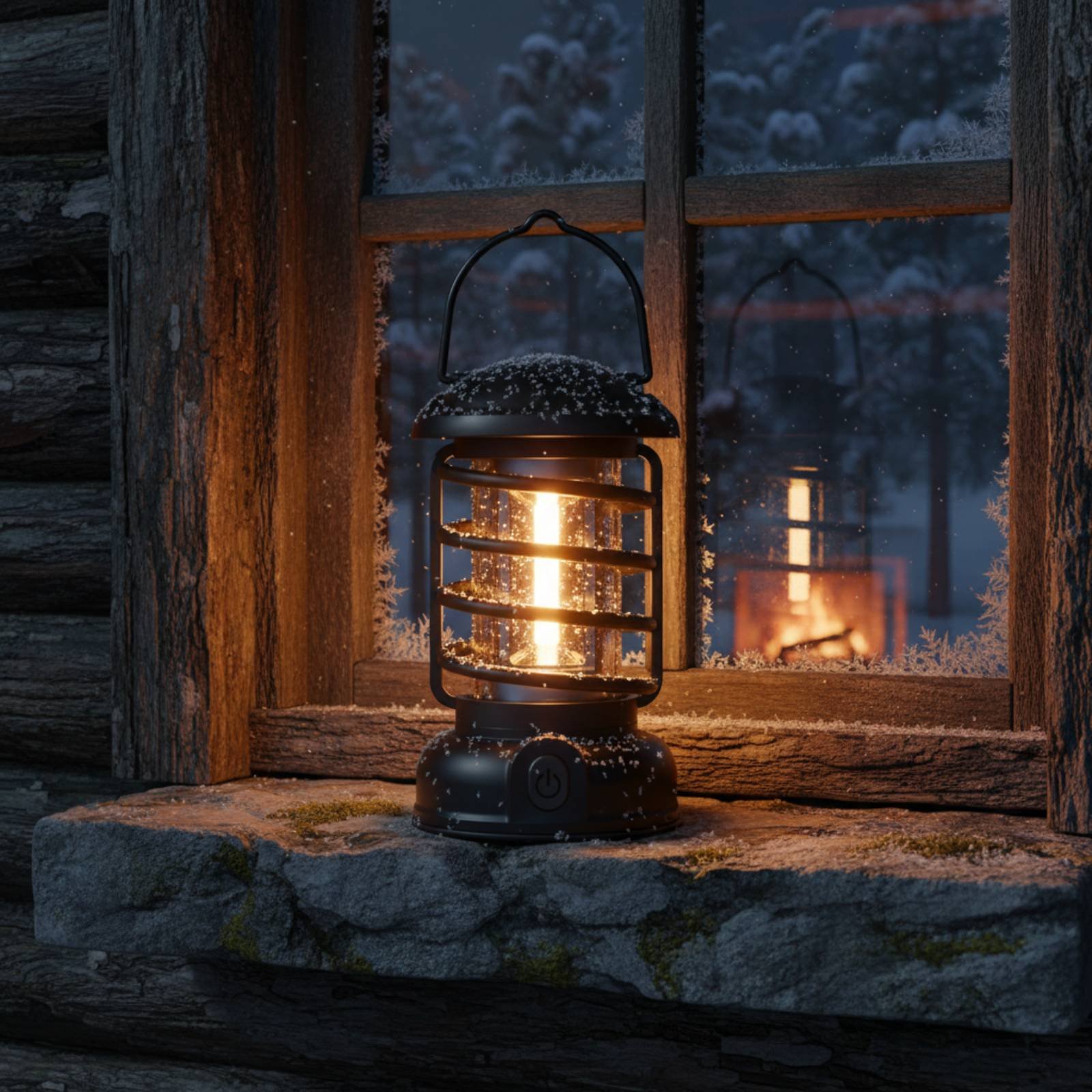 Retro Camping Lantern Two-Way  - đánh giá và giá Outdoor Camping Lights