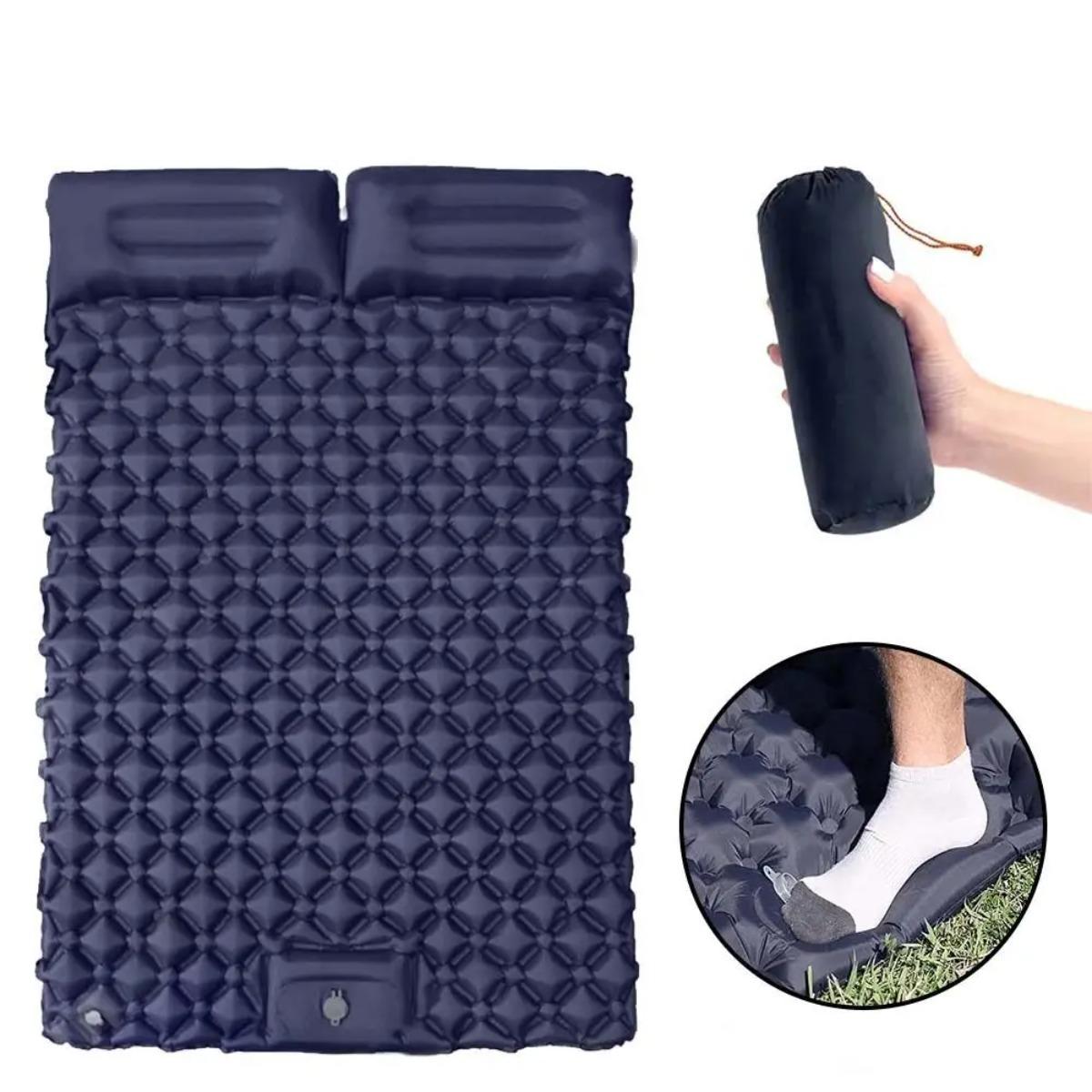 Single & Double Inflatable Air - đánh giá và giá Outdoor Camping Rug Waterproof