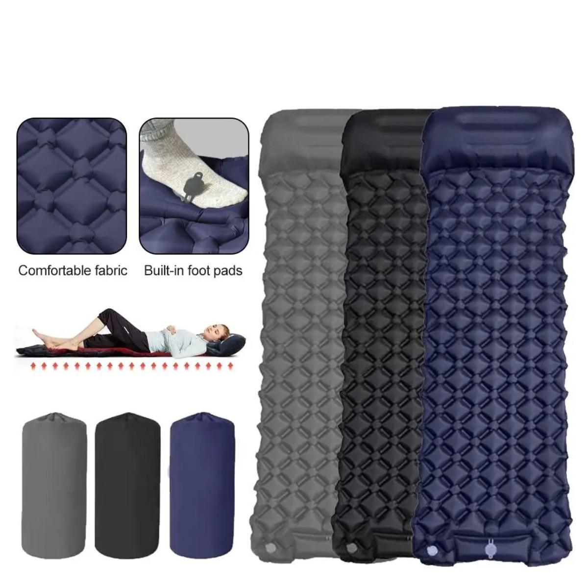 Single & Double Inflatable Air - đánh giá và giá Outdoor Camping Rug Waterproof