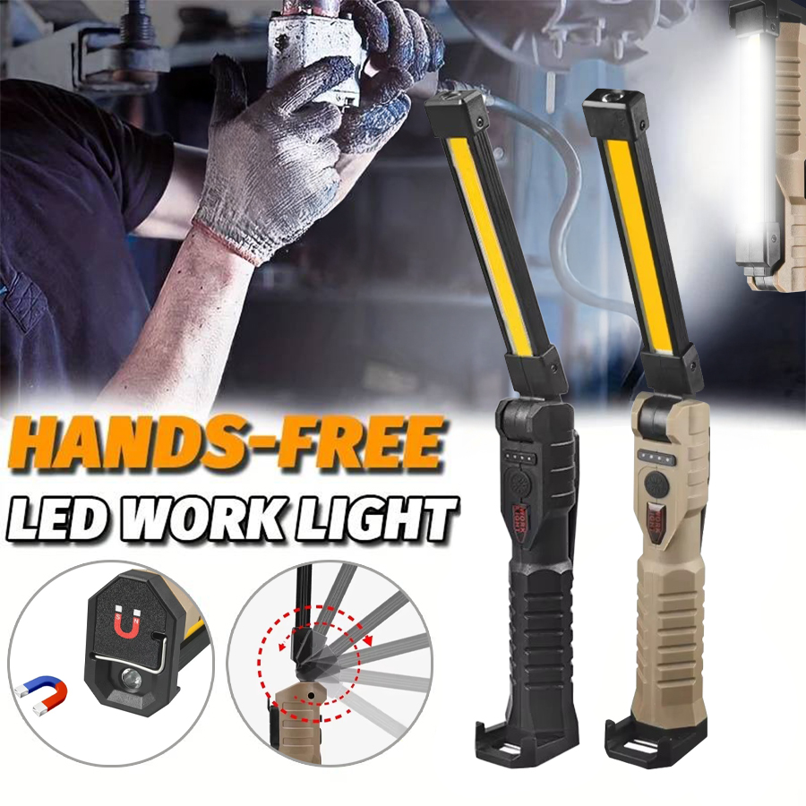 Powerful Fold Flashlight Type- - đánh giá và giá Outdoor Camping Adventure Lamp