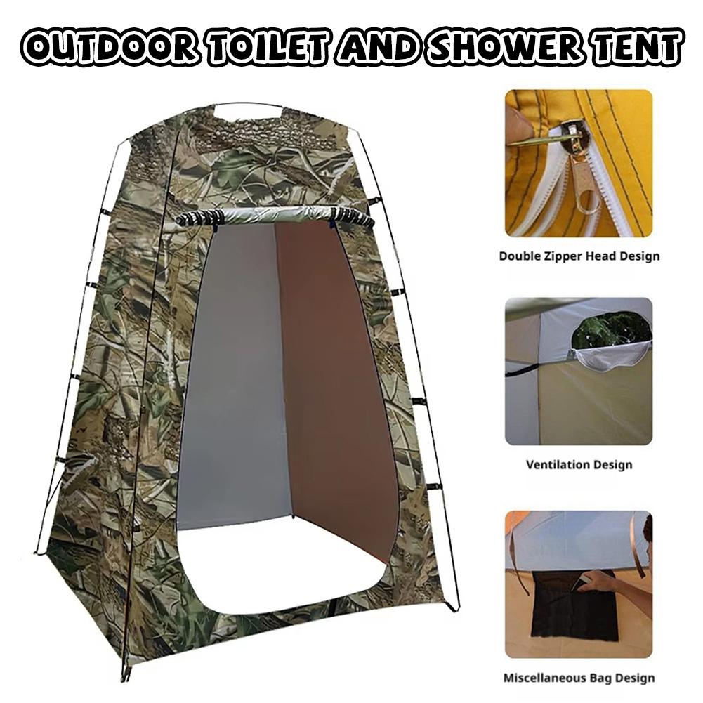 Portable Shower Tent Double La - đánh giá và giá Outdoor Camping Toilet Tent