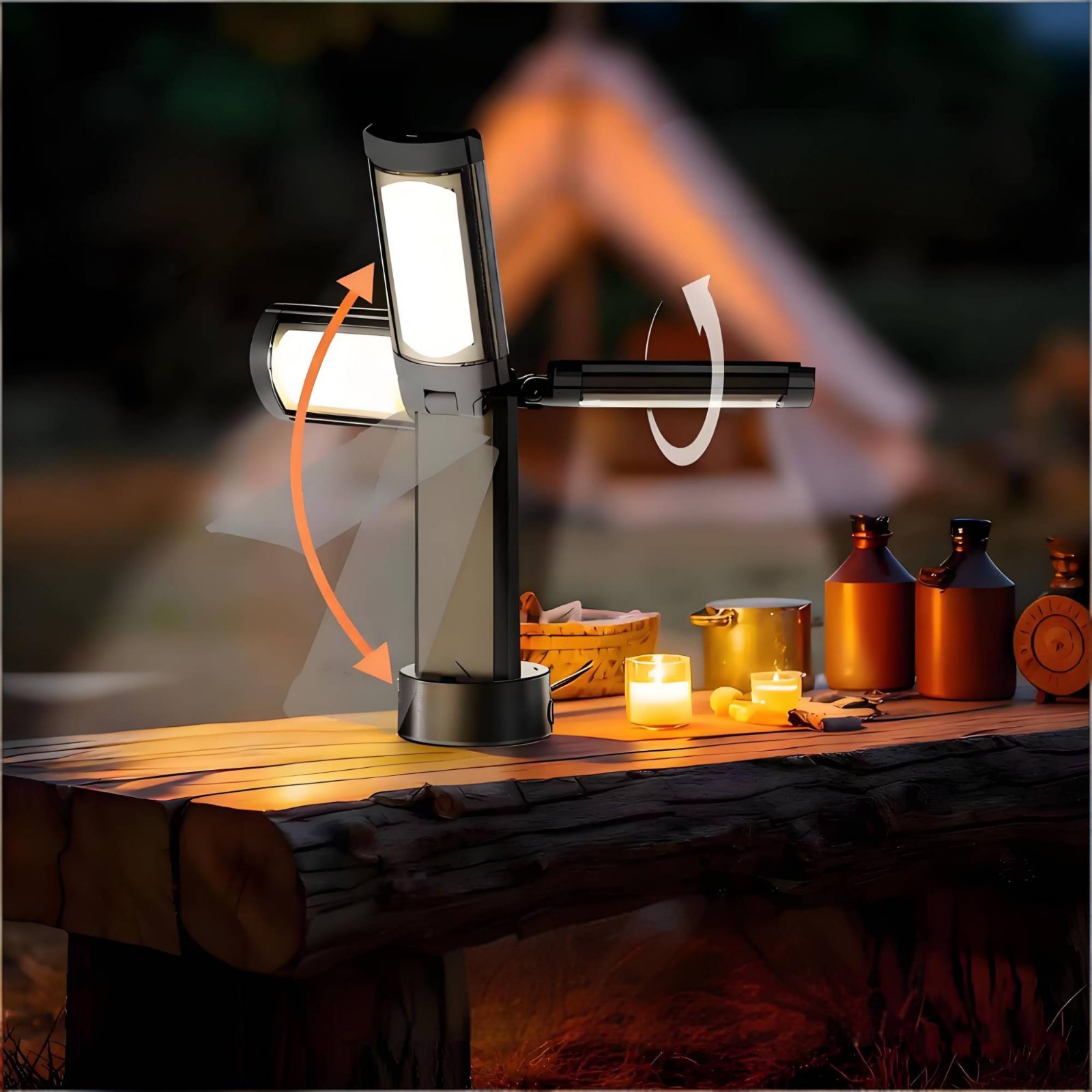 Telescopic Tent Lamp Adjustabl - đánh giá và giá Outdoor Camping Lights