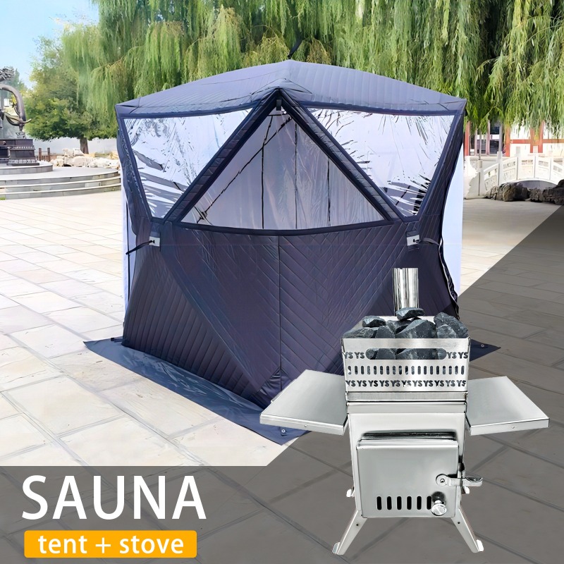 Stainless Steel Sauna Stove fo - đánh giá và giá Outdoor Camping Wood Burning Stove