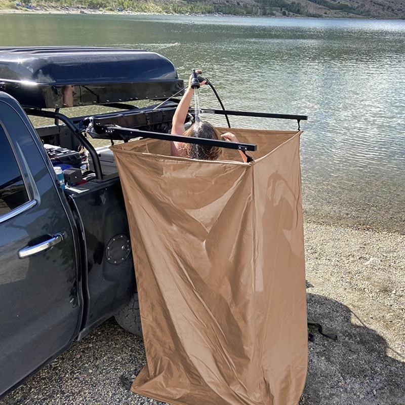 Foldable camping mobile toilet - đánh giá và giá Outdoor Camping Toilet Tent