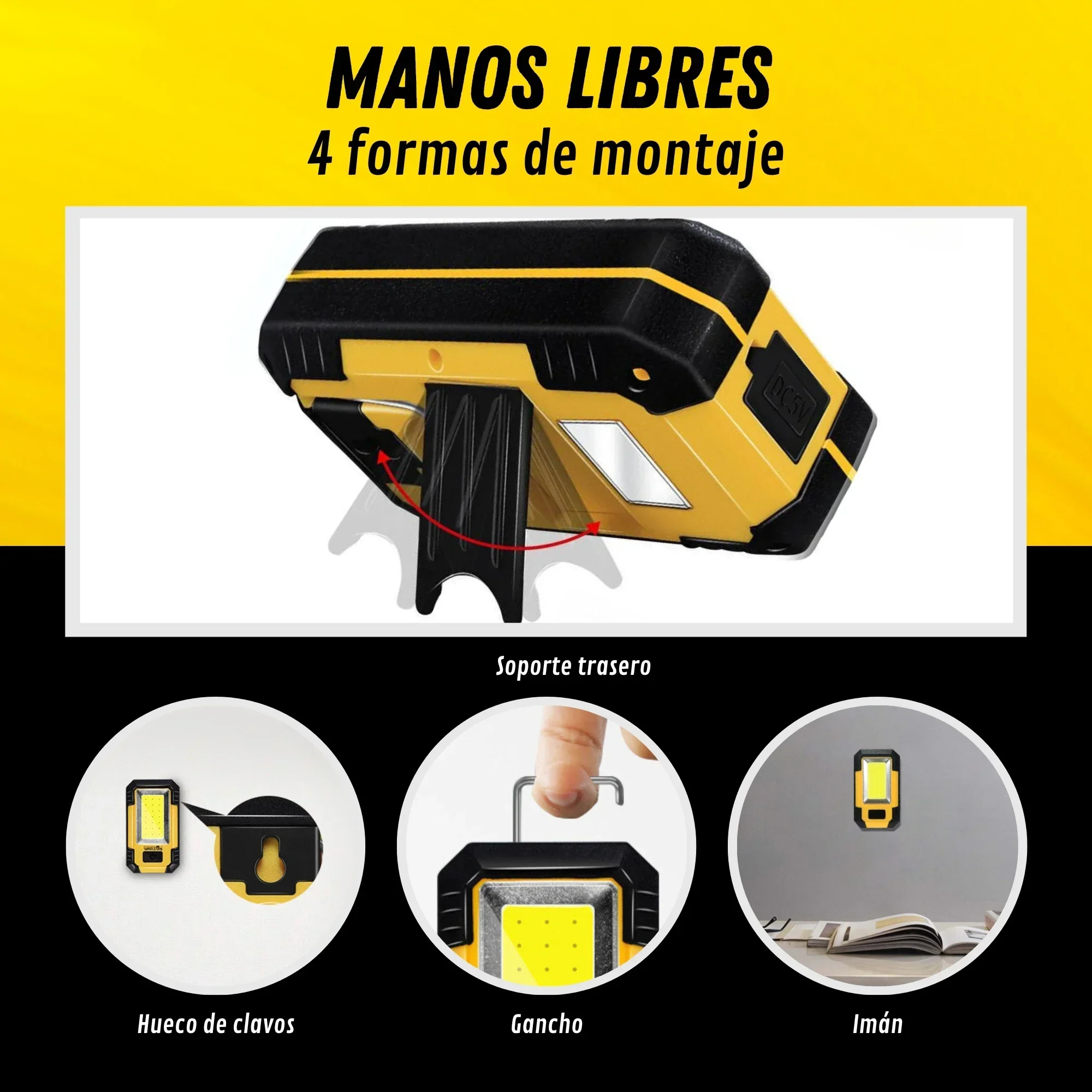 4000MaH Rechargeable Work Ligh - đánh giá và giá Outdoor Camping Adventure Lamp