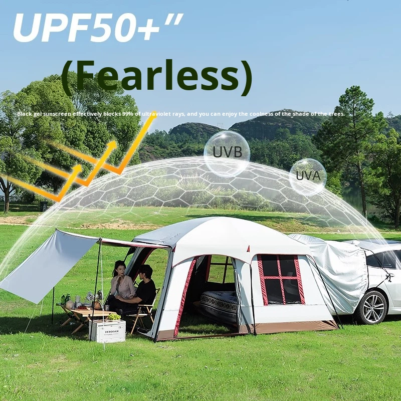 Car Tail Tent SUV Off-Road Out - đánh giá và giá Outdoor Camping Car Tail Tent