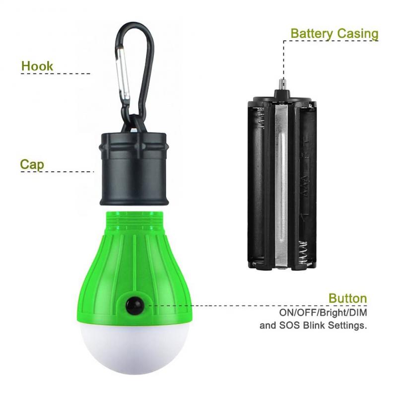Portable Camping Light Mini LE - đánh giá và giá Outdoor Camping Adventure Lamp